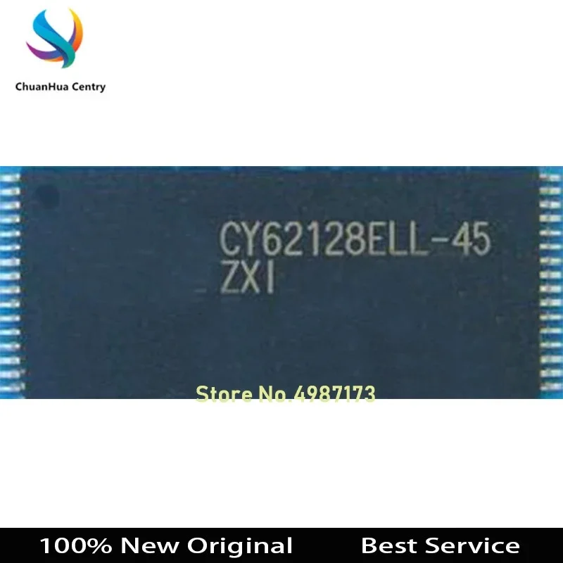 1 Pcs/Lot CY62128ELL-45ZXI(T) TSOP32 100% New and Original In Stock