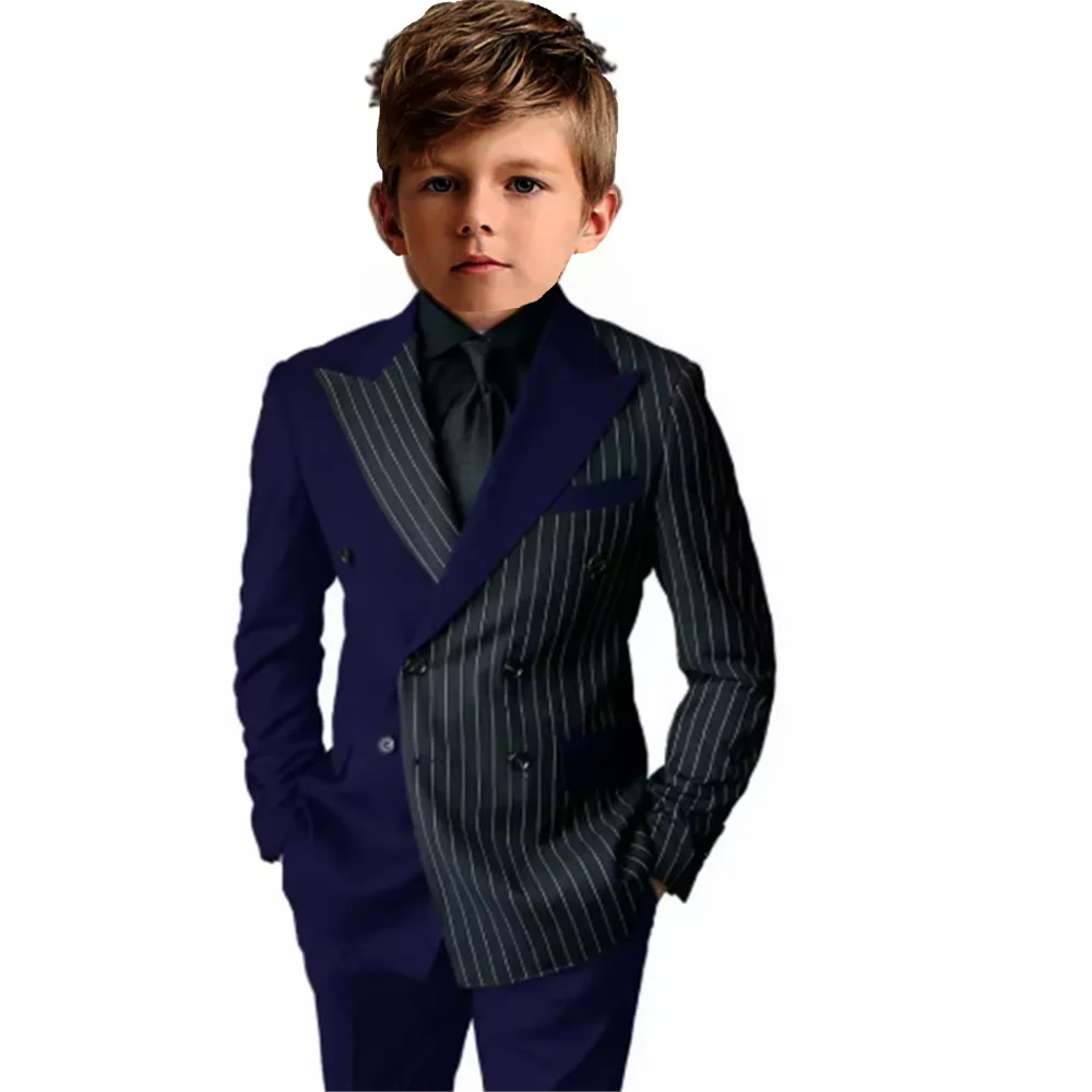 

Boy's multicolor wedding suit birthday party boys' suit host piano performance dinner show performance ceremony outfit set