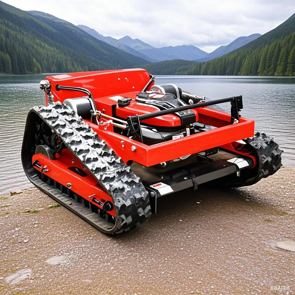 

High Mowing Machine Grass Cutting Machine Stable emote Control Lawn Mower Robotic Lawnmower Satellite Gps Custom