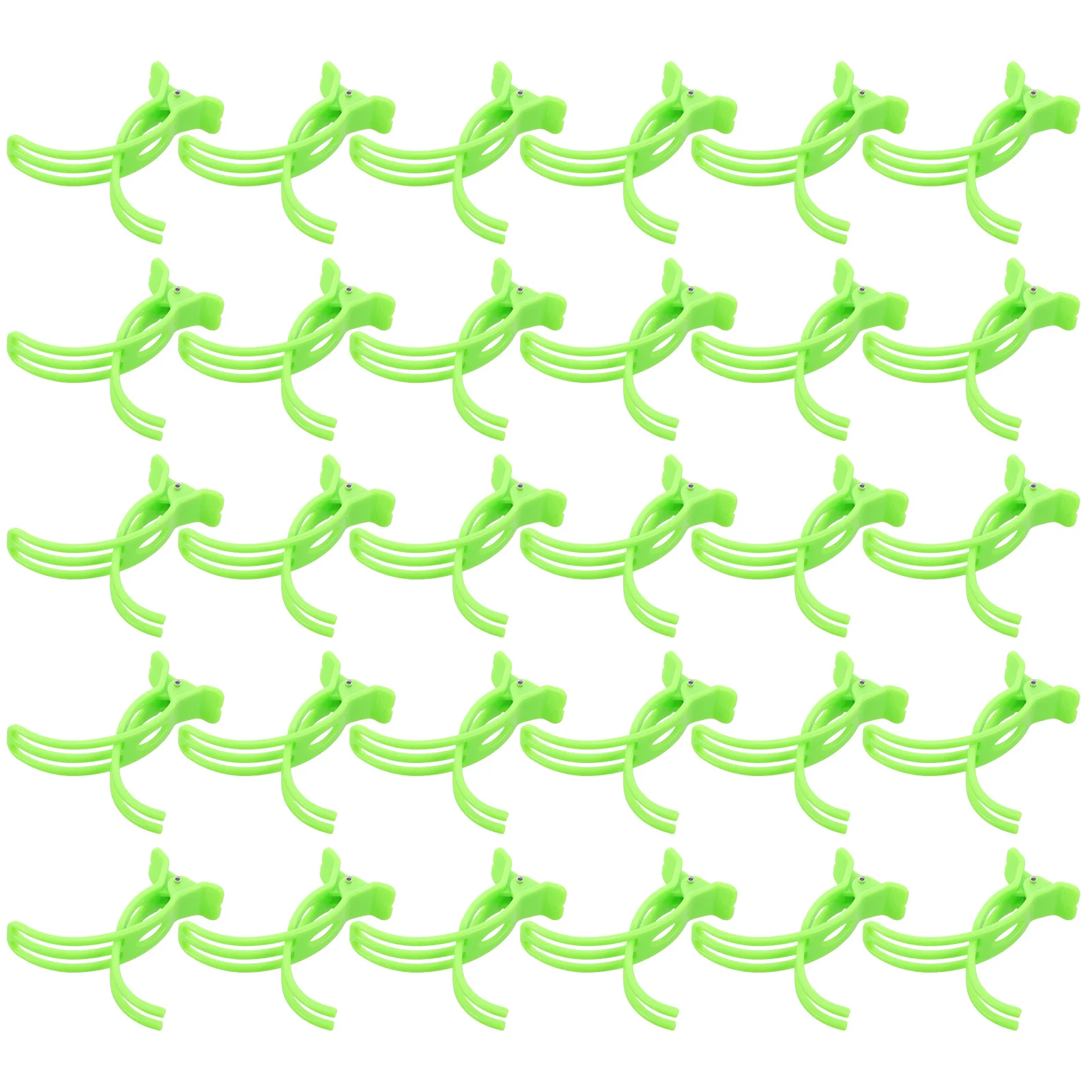 

50 Pcs Hotpot Vegetable Clip Kitchen Anti Scald Clips Accessories Small Anti-scald Food Pegs Light Green
