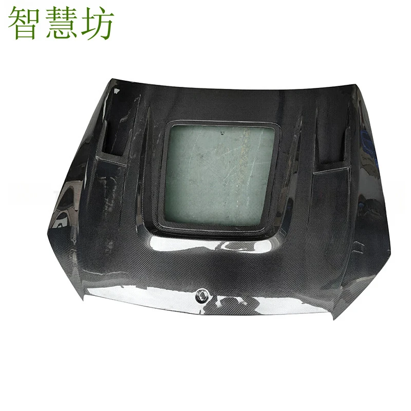

Suitable For Mercedes-Benz C-Class W205 C63 Carbon Fiber Modified Transparent Hood Engine Cover Car Accessories 15+