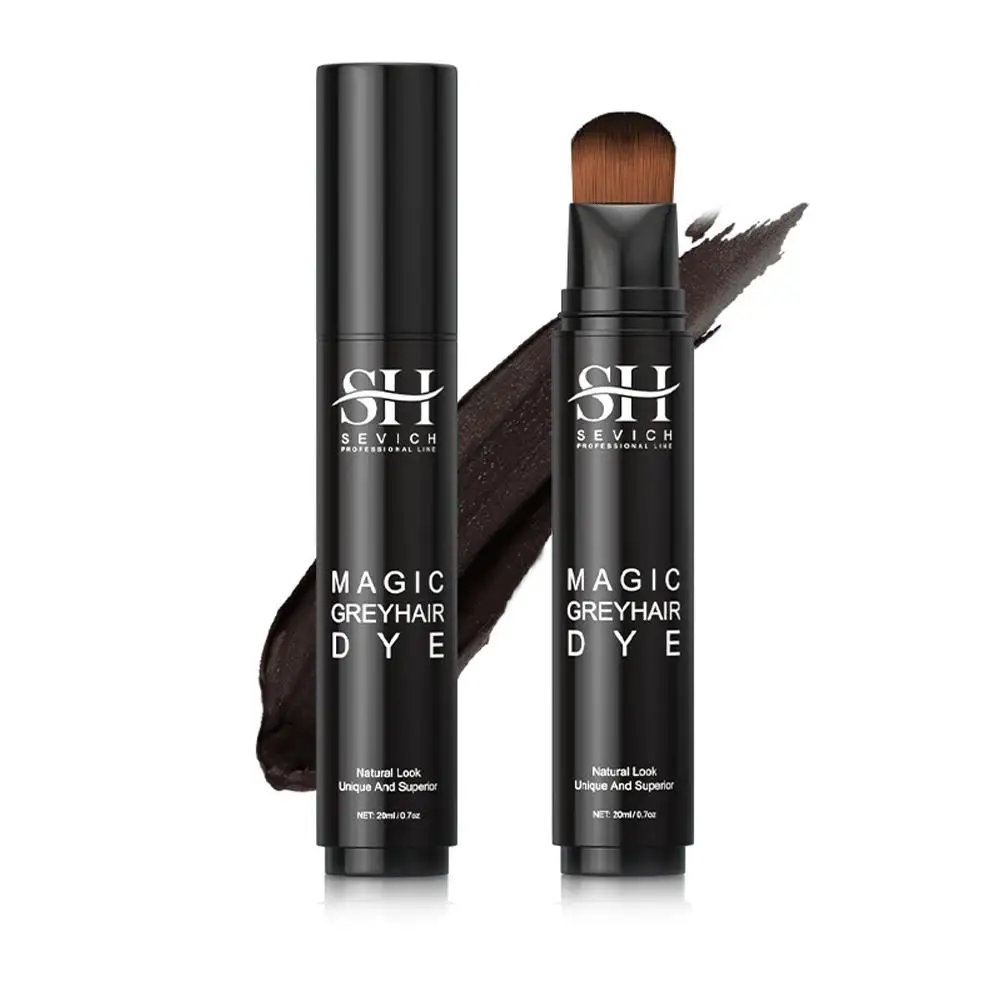 1 Stuks Haarlijn Concealer Pen Waterdichte Zwartmakende Wortelkleurstof Tijdelijke Cover-Up Stick Kleur Pen Haar Snel Haar T3i6