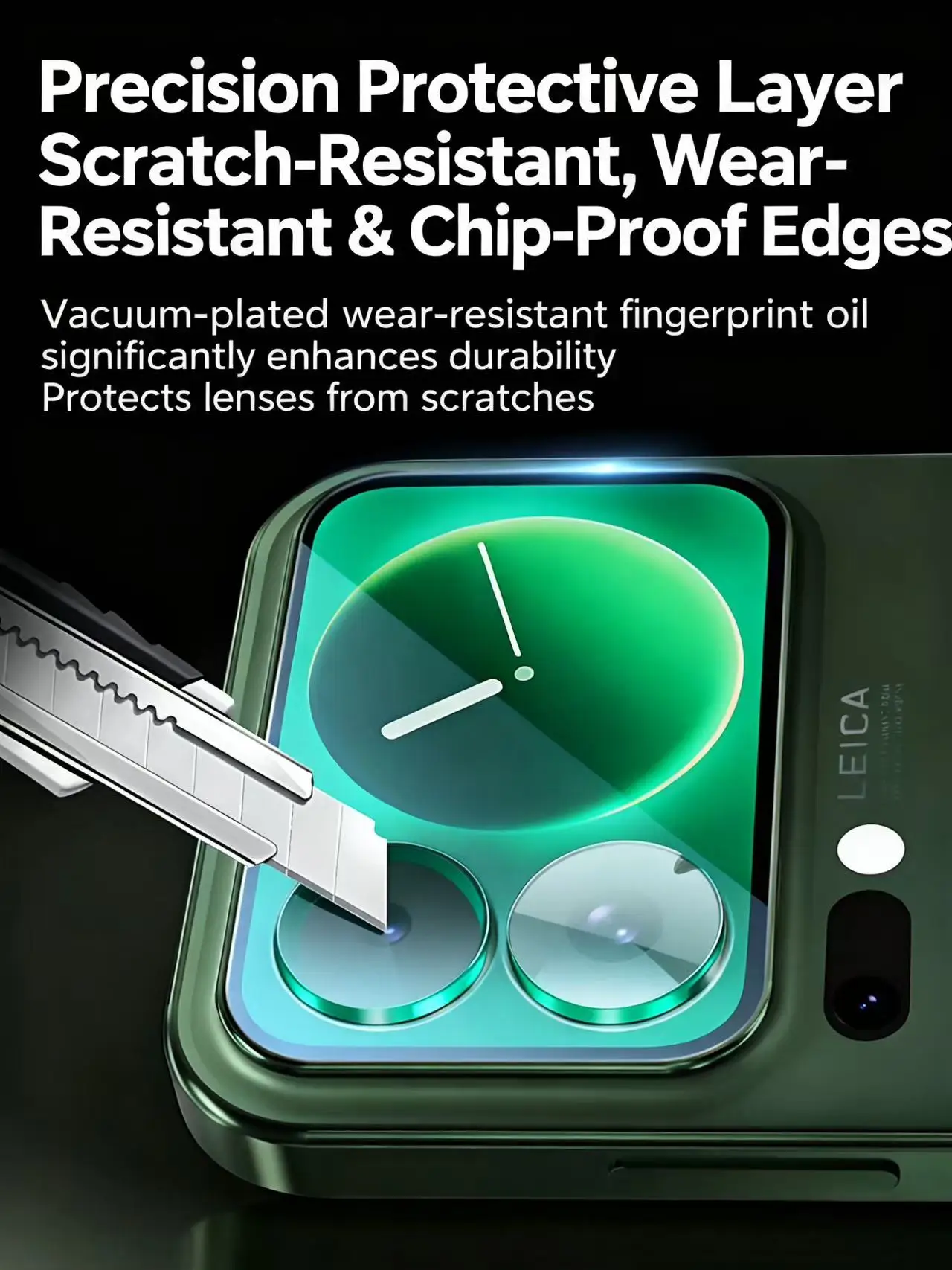 متوافق مع هاتف Xiaomi 17 Pro و17 Pro Max: واقيات عدسة الكاميرا، زجاج مقسى، مقاوم للكسر، سهل التركيب، عبوتان