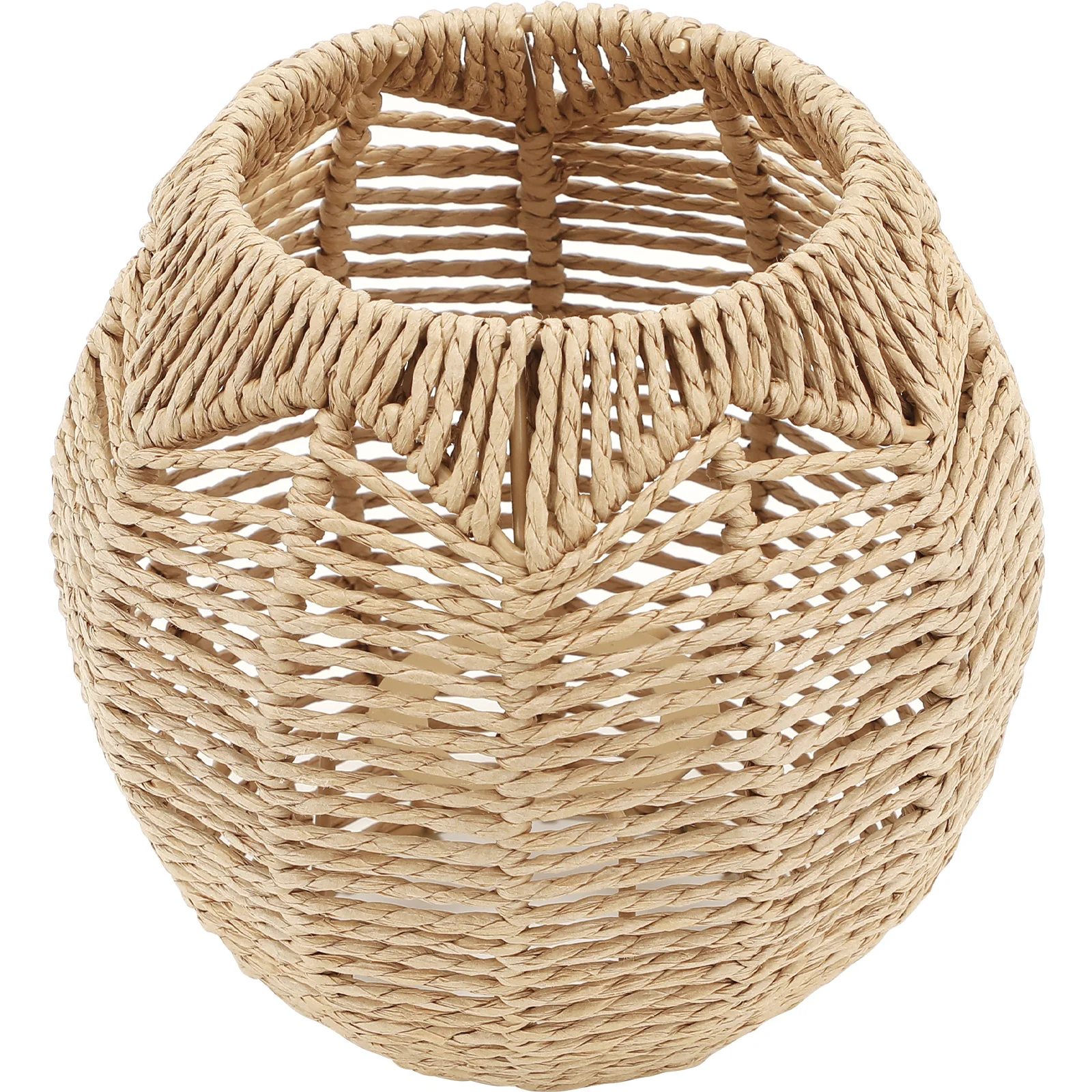 

Rattan Lamp Shade Bamboo Chandelier Small Round Woven Retro Pendant Light Shades Hanging Cage Guard Replacement