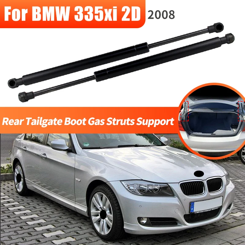 

2PCS Rear Tailgate Boot Gas Struts Support For BMW 335xi Sedan 2D Trunk-E90 2008 Trunk Shock Lift Gas Struts OEM#:5124706062307