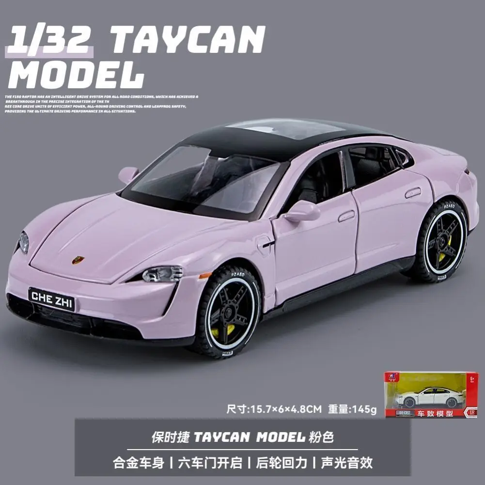 Modello di auto in lega in scala 1:32 Realistico Porsche Panamera Auto giocattolo Display Pezzo Piccola auto per regalo di compleanno per ragazzi