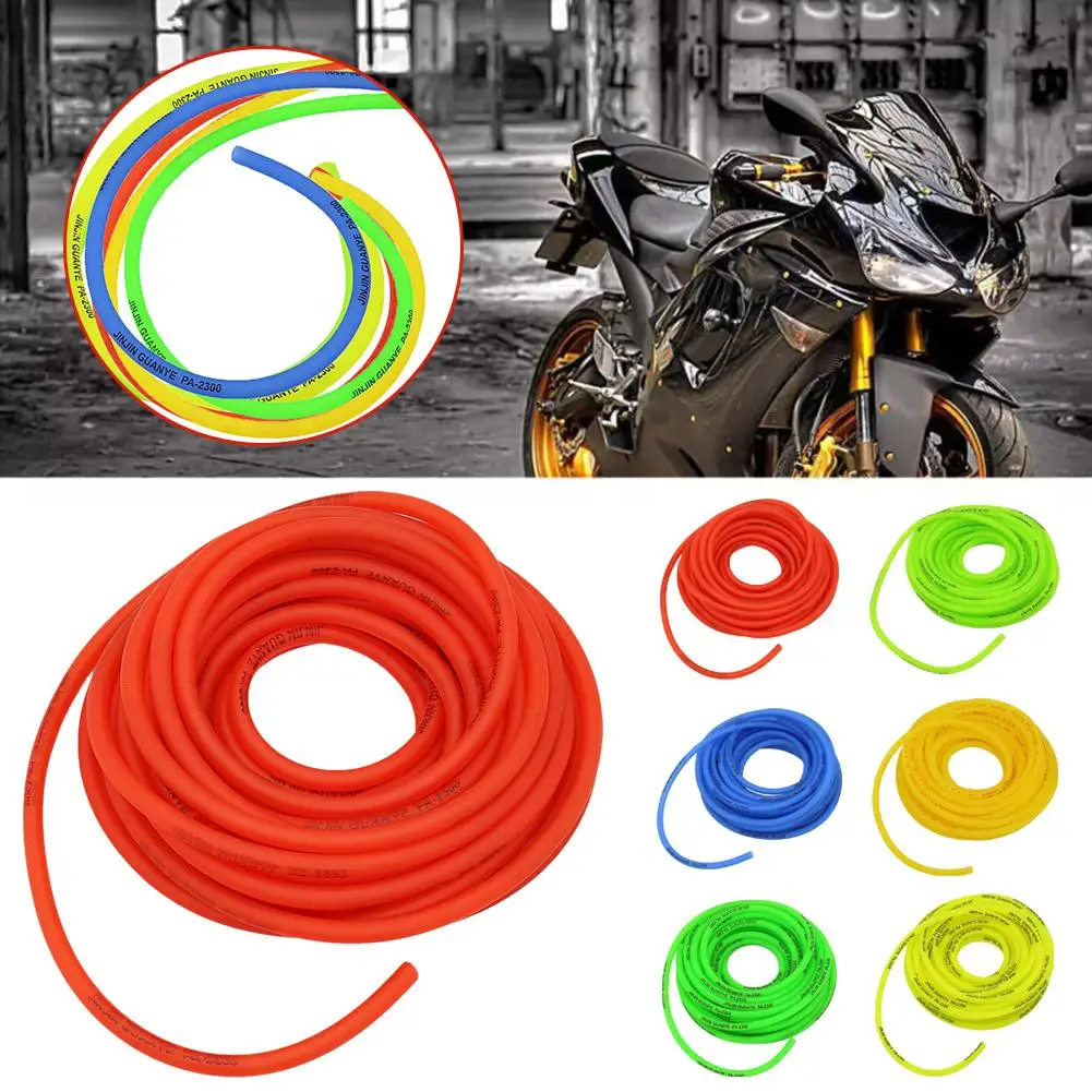 1 Meter Motorcycle Fuel Filter Motorcycle Dirt Hose Fuel Gasoline Motorcycle Gas Universal Pipe Pipe Coffee Q5u3