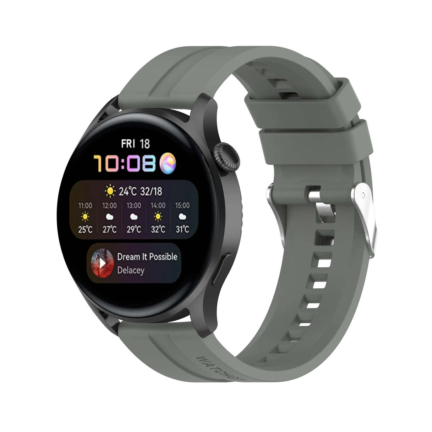 For Huawei Watch 3/3pro High Quality Silicone Strap For Huawei GT4 46mm Special Design Watchband Replacement