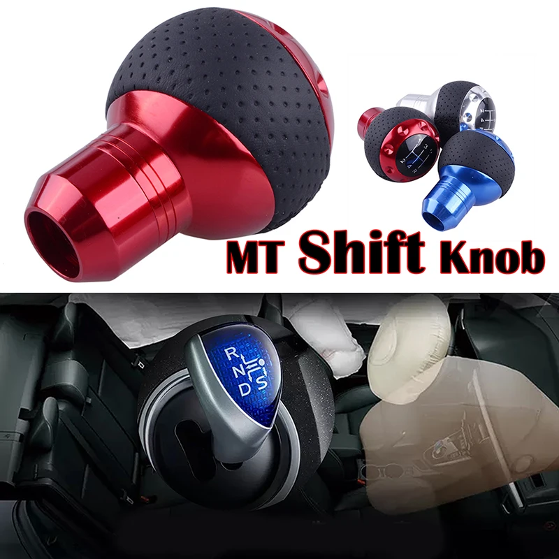 5 Speed Car Gear Stick Lever Shift Knob Universal Manual Gear Shifter Knob Aluminum Manual Transmission Car Accessories