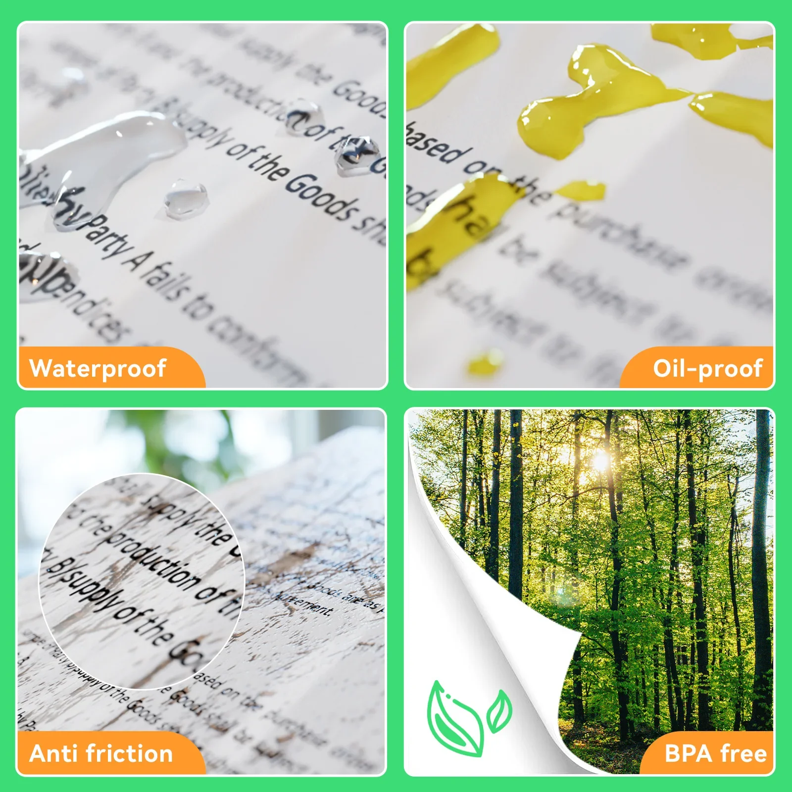 

PeriPage A9 Max/A40 Printing Paper 107mm Thermal Paper keep 10years A40 Sticker A9 Max Self-adhesive