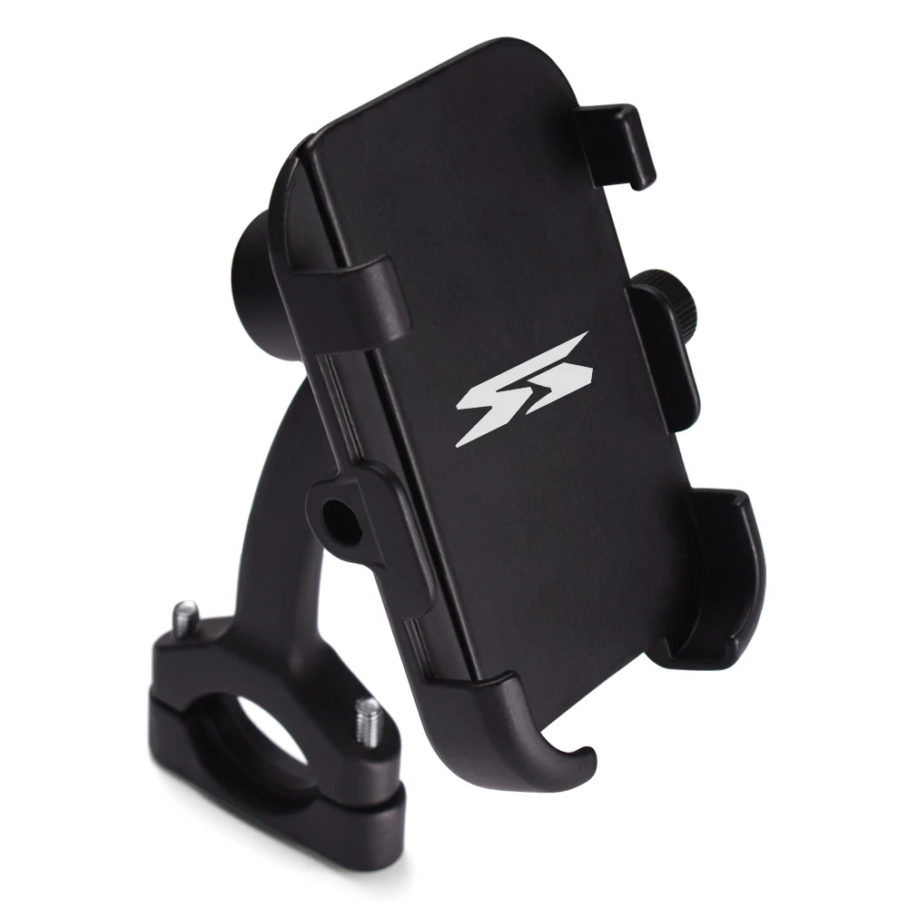 For Suzuki GSR 750 600 400 GSX-R GSXR 125 150 250 600 750 1000 Motorcycle Phone Holder USB wired Charging Cellphone Mount