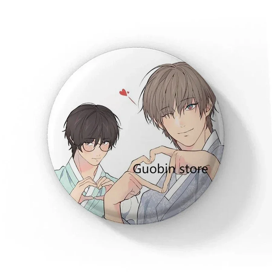 New Lost in The Cloud BL Anime Button Pin Cartoon Skylar Cirrus Art Brooch Badge Backpack Decor Accessories Student Stationery