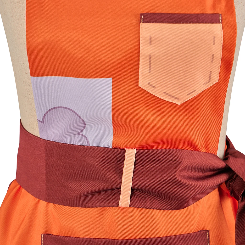 مريلة أنيمي ذا ألو كوسبلاي هاوس هنتر زي الحرس الذهبي للمطبخ مريلة الطبخ للبالغين ملابس كرنفال الهالوين