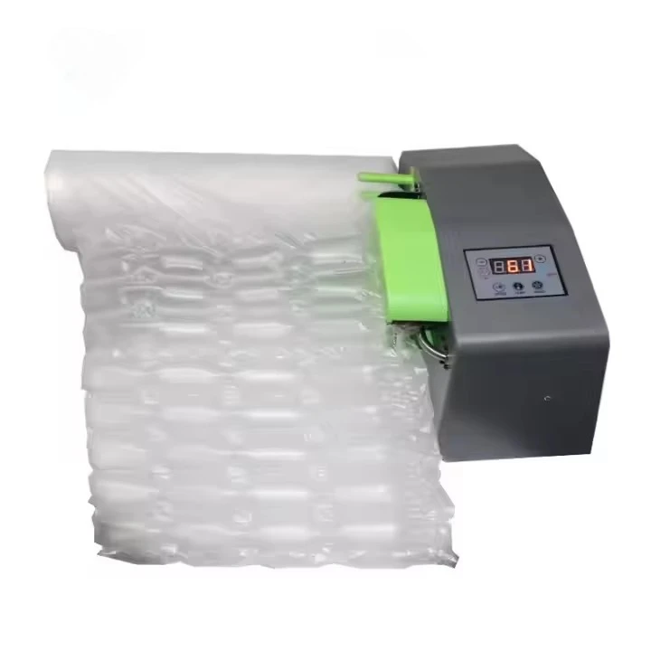 Electric Semi-Automatic Air Cushion Filling Machine Time-Saving Buffer for Beverage Paper Packaging Textile Chemical Core Motor