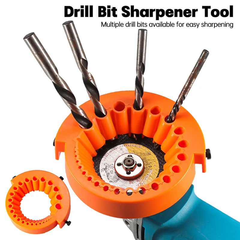 A74E-Mehrzweck 118 Grad Winkel Bohrer Schleifen Spitzer Polieren Werkzeug Handheld Schleifer