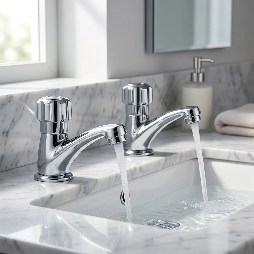 For Home Bathroom Built-in Brass for tap Basin Mixer for tap For Daily Washing Brass Body Chrome Plating Finish For Home