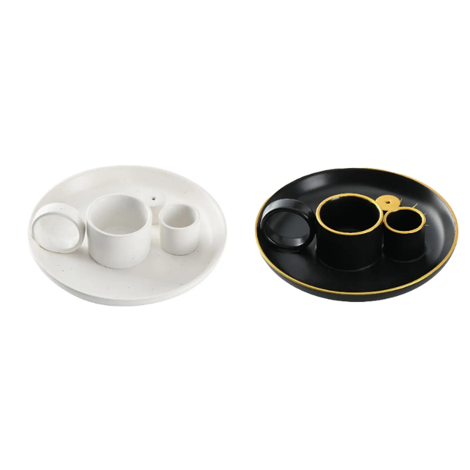 

Incense Burner Holder Multifunction Home Ornament Sturdy Meditation Incense Box for Apartment Tea House Hotel Bedroom Neighbors