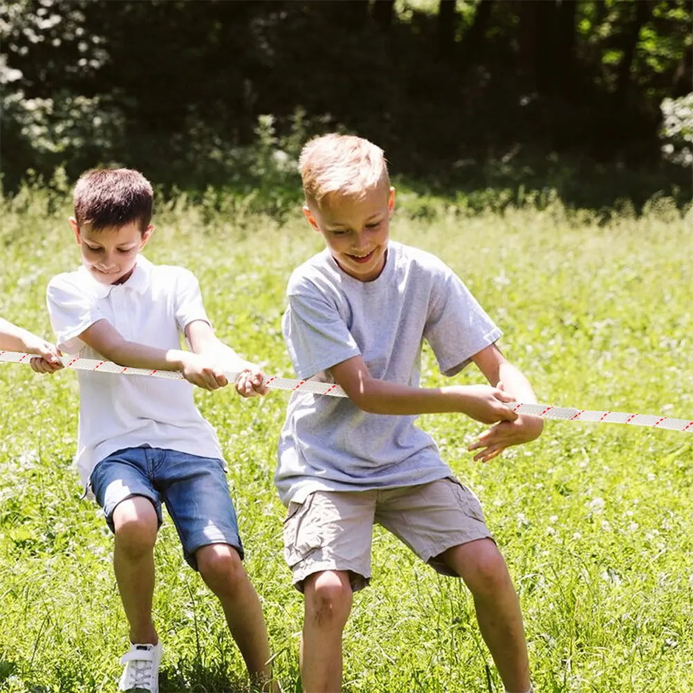 

Tug of War Rope Braided Pulling Carnival Party Games Backyard Polypropylene Birthday Child Outdoor Activity Family Reunion