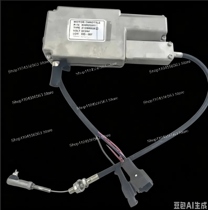 

24V KHR20261 Motor Throttle Motor, Throttle Control Actuator for SUM*ITOMO SH100/Sh120/Sh200/Sh220/Sh240 Construction Machinery