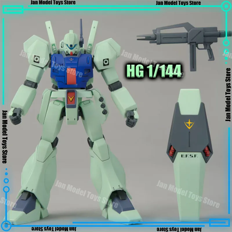 

New Jirui Hg 1/144 PB Rgm 89 Jegan Uc Ms Assembly Model Kits Anime Action Figure Robot Plastic Moveable Model Statue Gifts Toys