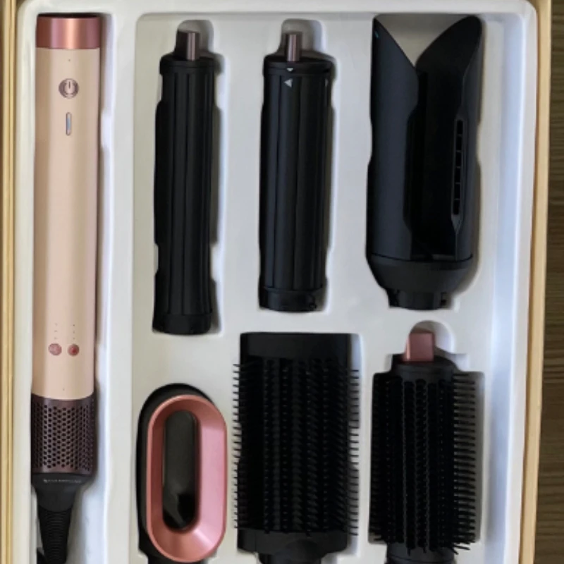 

New 6-in-1 Hair Styler Hot Air Brush, Multi-Functional Dry Straighten Curl, Salon & Home Use Hair Styling Tool