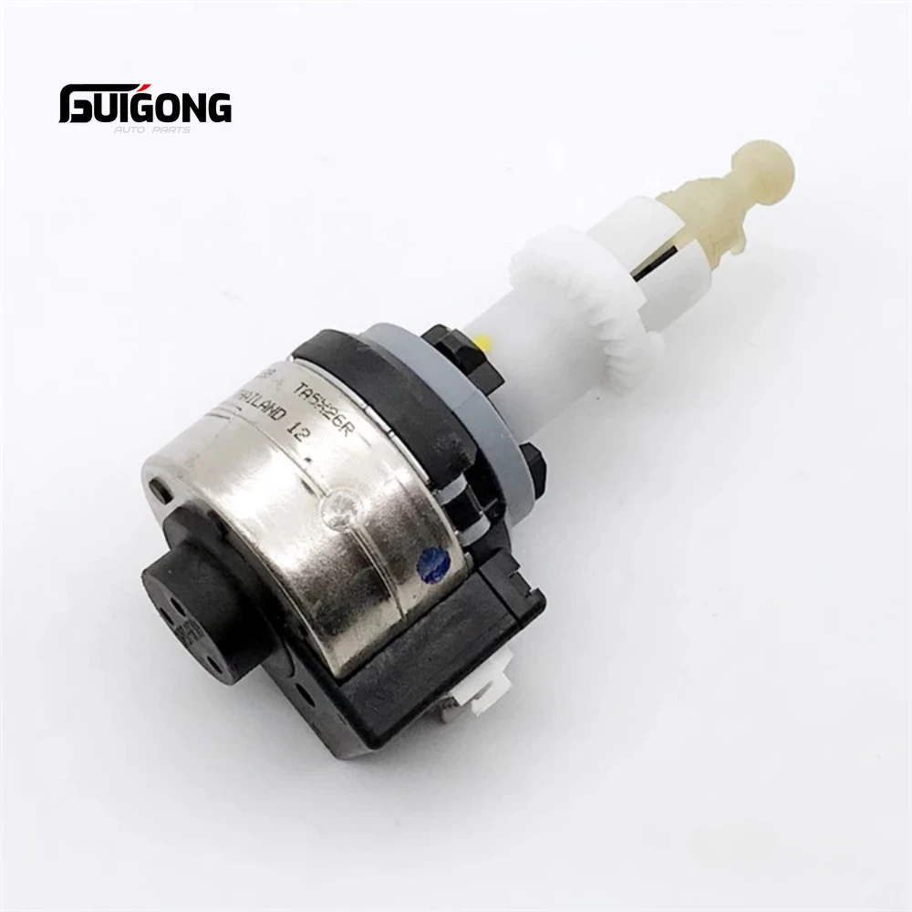 5-pin OEM 1K0941297 Headlight Leveling Motor for 2005-2015 VW Passat B6/Audi Q5 Q7 Beam Adjustment Actuator with Metal Gear