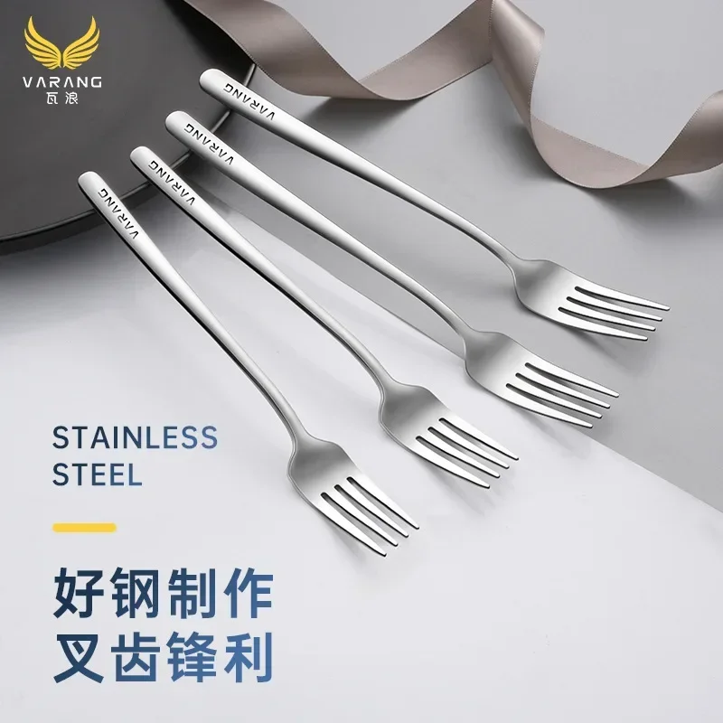 304 Stainless Steel Fork Western Tableware Steak Home Dessert Fruit Fruit Salad Noodles Fork Kitchen Items