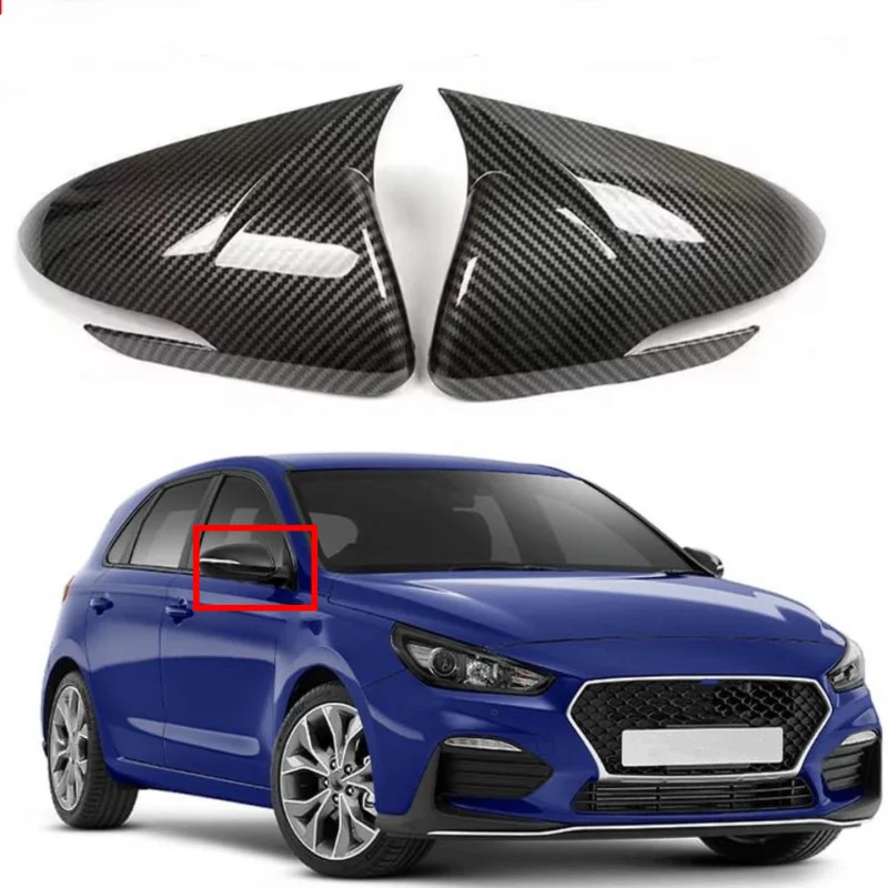 

For Hyundai i30 N NLine 2018-2021 Rear View Mirror Decorative Side Mirror Cover I30 Fastback N Project C 2020