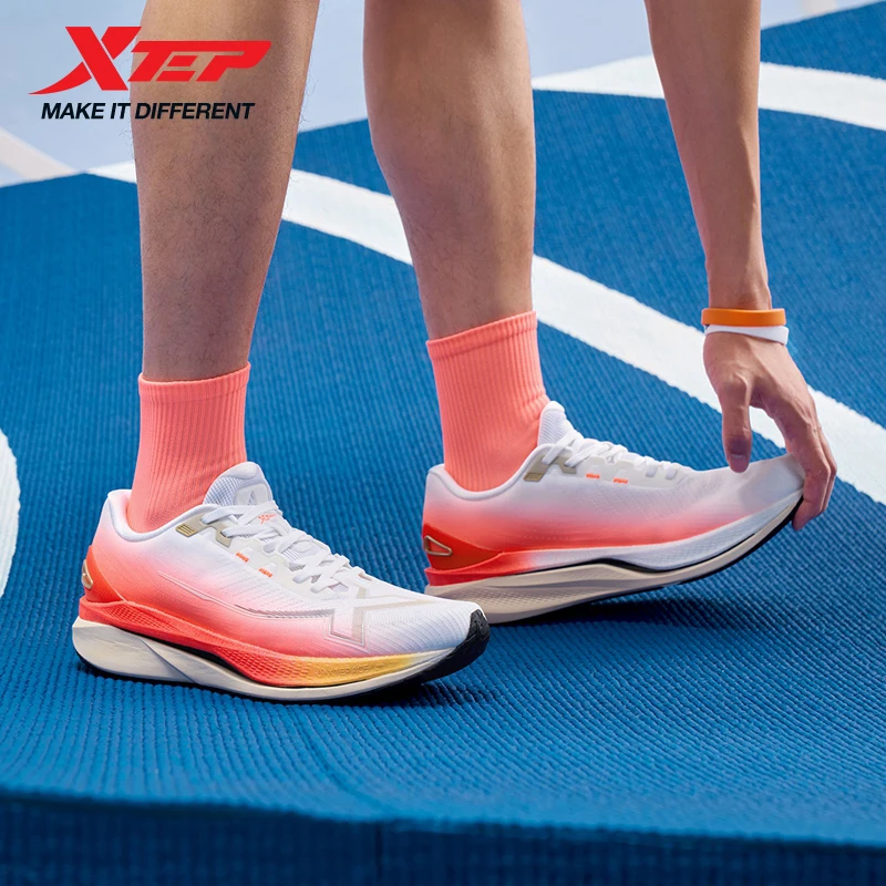 Xtep Tancheng Lite 2.0 MAX Running Shoes For Men Cushioning Shock Absorption Soft Breathable Non-Slip Sneakers 975219110075