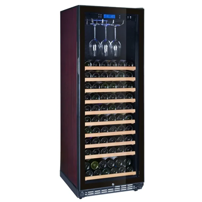 Factory High Quality Furniture Commercial Bottle Mini Wine Cooler Refrigerator For Hotel With LED Light