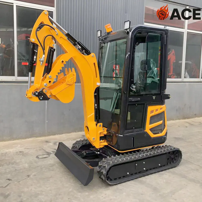 Free Shipping Kubota 2Ton Excavator Multifunctional Mini Excavator 1.8 Ton Customized Excavator Small Digger For Garden Farm