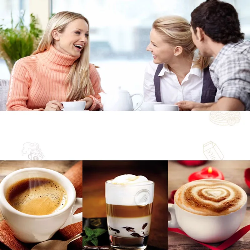ماكينة صنع القهوة للاستخدام المنزلي، والمكتب التجاري الإيطالي شبه الأوتوماتيكي، والفاصوليا المطحونة الطازجة والحليب المجمد
