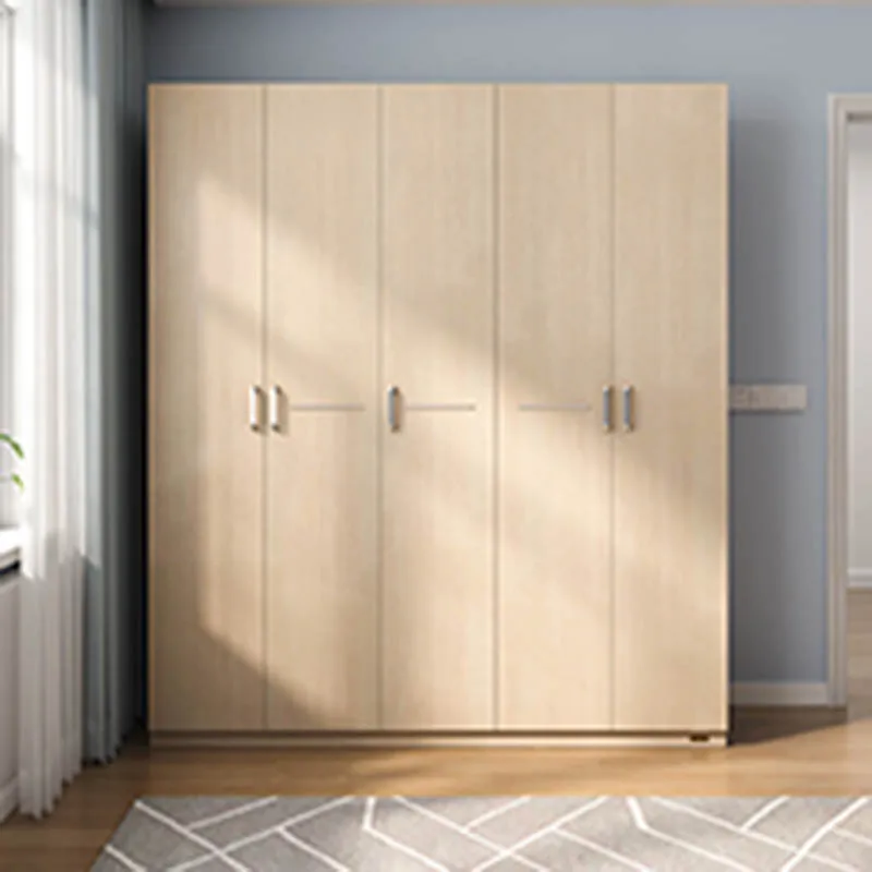 

Craft Apartment Wardrobes Modern Display Mobile Bedroom Storage Cabinets Clothing Rack Wooden Armario De Ropa Home Furnitures