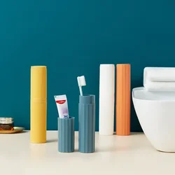 Toothbrush storage case Travel portable toiletry cup Brushing cup Toothbrush holder mouthwash cup set