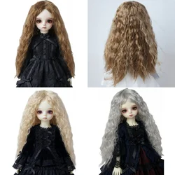 Jusuns Doll wig  JD022 3-4inch 6-7inch 7-8inch 8-9inch  1/6 1/4 1/3 Long Soft Beauty Fish wave Synthetic mohair BJD Hair