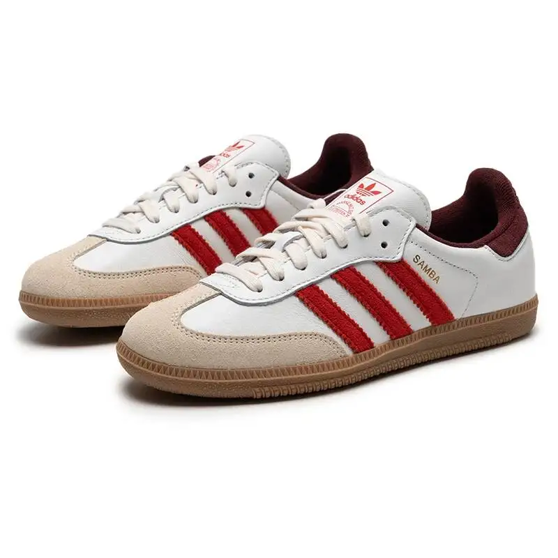 Adidas Trefoil Samba OG Unisex Sneakers, Retro Stylish Comfort Outdoor Daily Casual Trainers JI3201