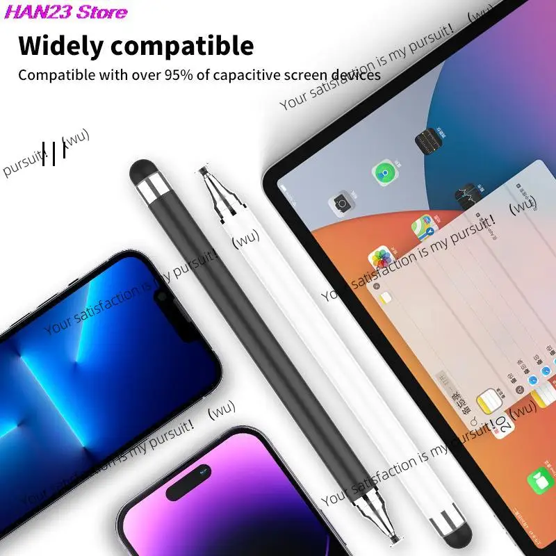 ZOCI-For Samsung Android Phone Drawing Screen Touch Pen Universal 2 In 1 Stylus Pen For IP Pad Tablet Capacitive Touch Pencil
