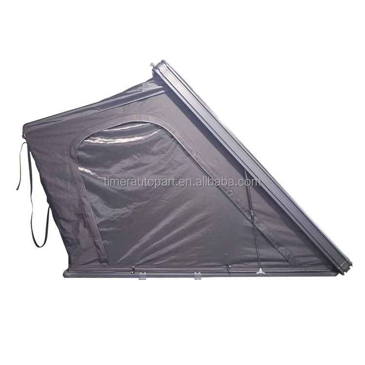 High Quality Self Driving Camping Aluminum Triangle Shell Ultra Light Thin Hydraulic Speed Driving 4 Person Rooftop Tent