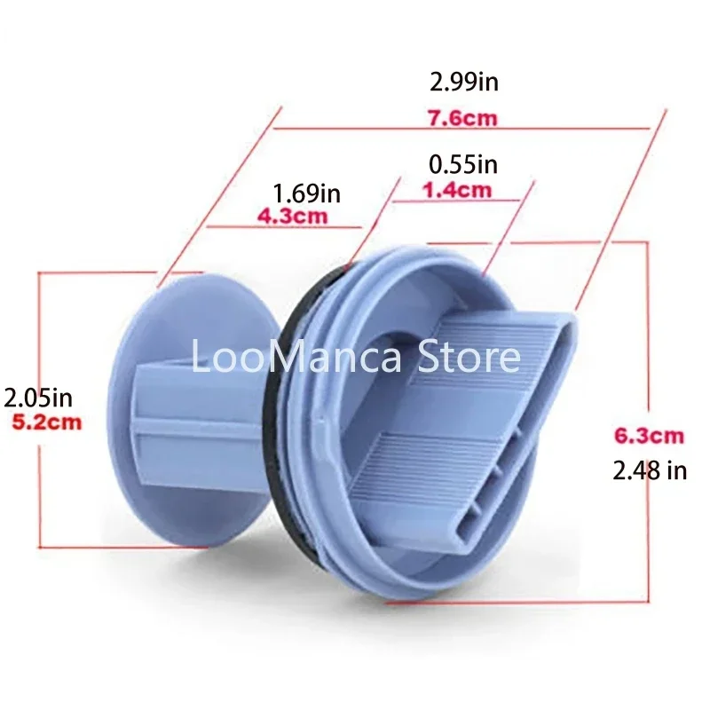 New Washing Machine Water Pump Filter Mesh Stopper Knob for Bosch Washing Machine Parts