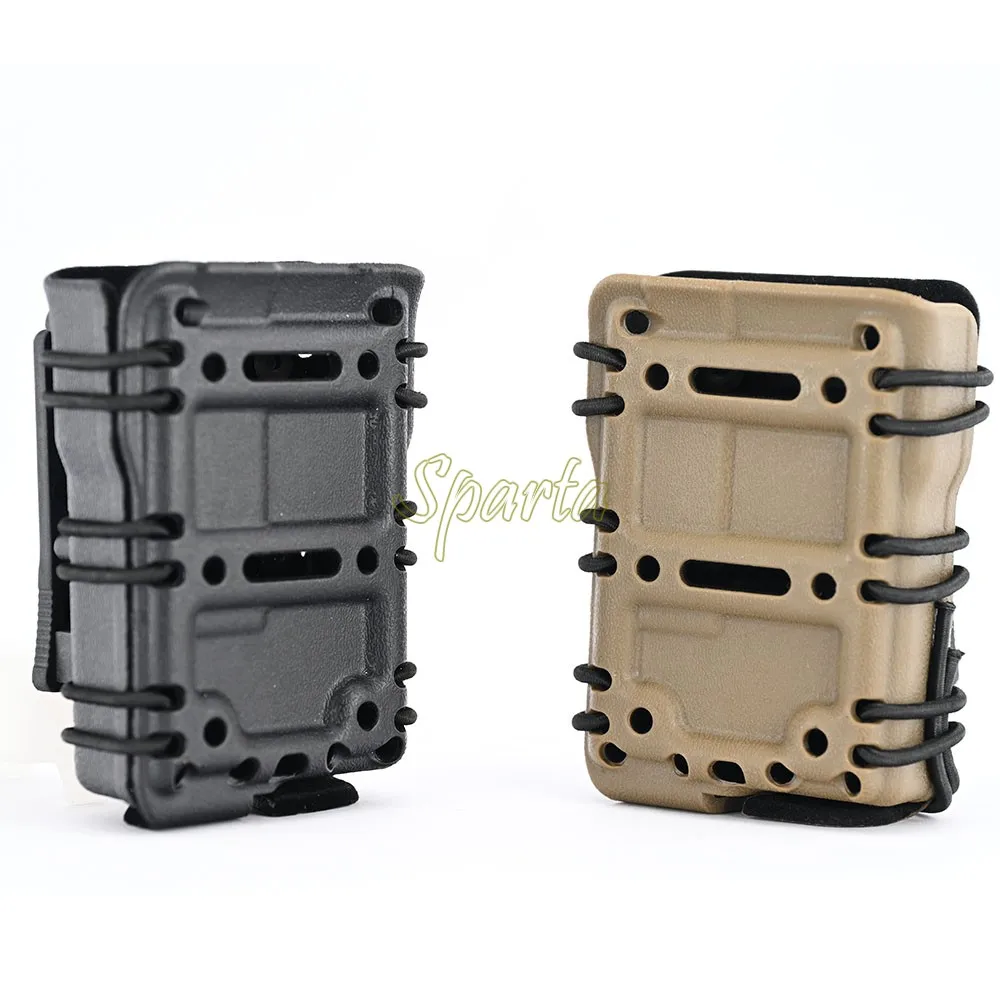 Tactical Magazine Pouch Carrier 5.56 Fast Mag Flexible Rifle AR M4 Magazine Holder