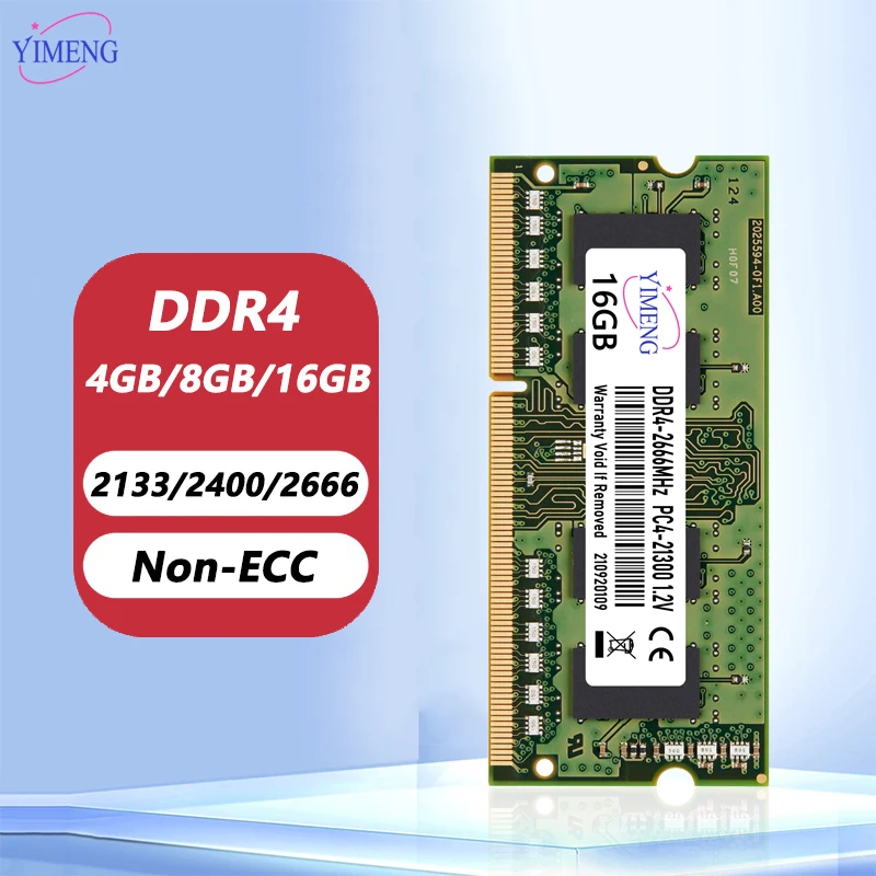 DDR4 4GB 8GB 16GB  Latpop Memory Ram PC4 17000 19200 21300 25600 1.2V 260Pin SODIMM 2133 2400 2666 3200Mhz Notebook Memories Ram