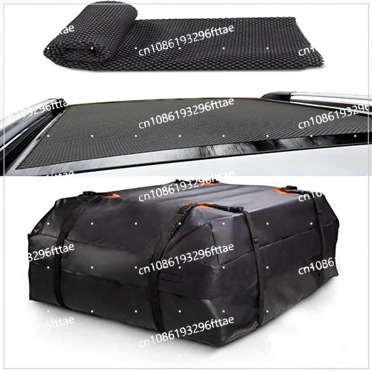 420D Oxford Cloth, Car Roof Bag, Luggage, Waterproof, Storage Bag, Dustproof and Non-slip Pad for Luggage Bag.