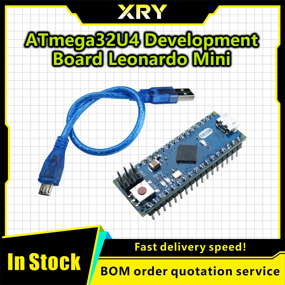 ATmega32u4 5V 16Mhz Expansion Board Module For Arduino Micro Compatible For Nano Replace Pro Mini Microcontroller ONE ATmega