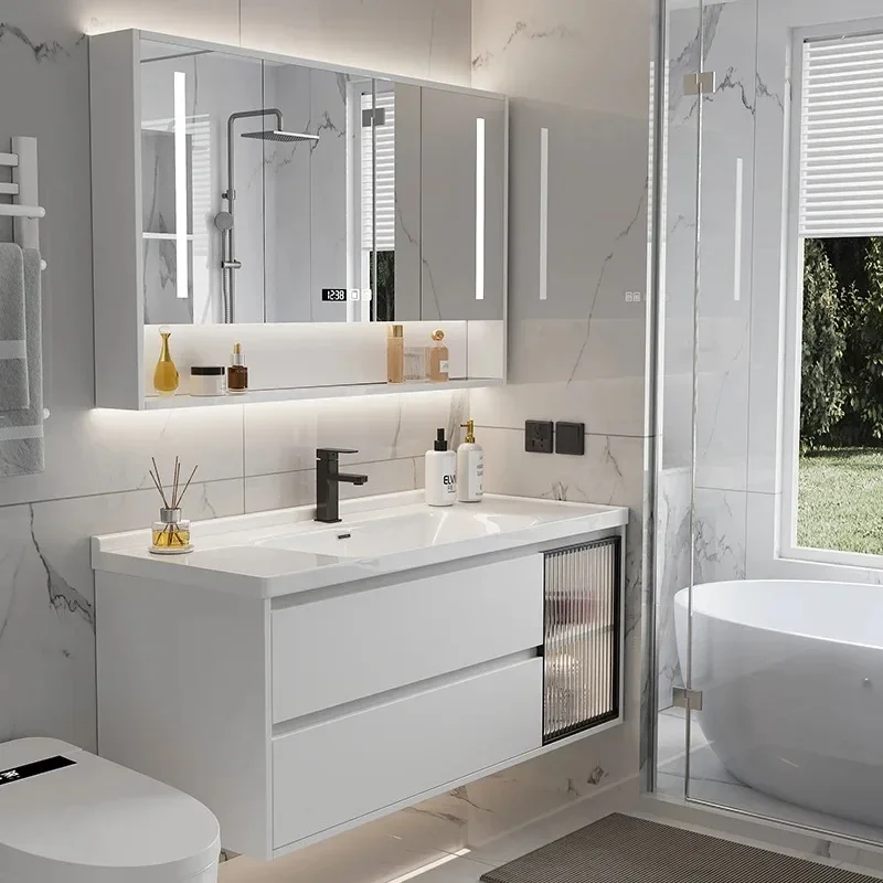 

Perfume Organizer Toilet Modern Furniture Washbasin Jewelry Bathroom Cabinet Simple Storage Ergonomic Tocador Trendy Furniture