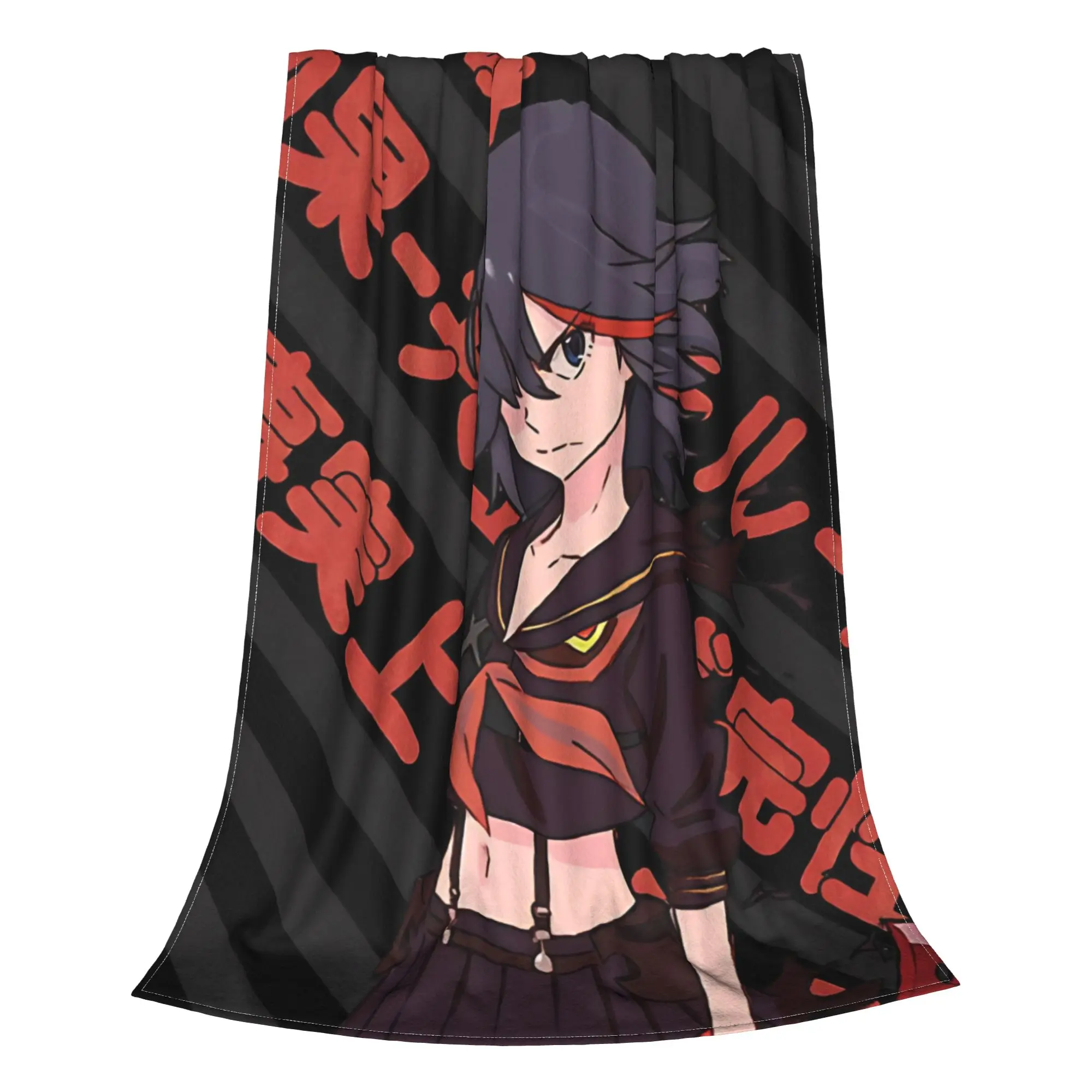 1PC Home Cutecore fighting  Kill la Kill Blanket Super Cosy Plush Home Living Room Sofa Halloween