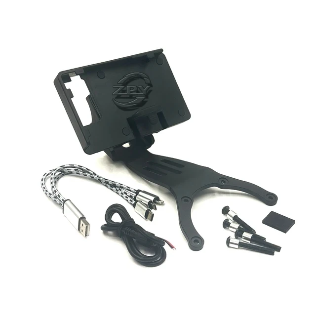 

Front Phone Stand Holder for Smartphone, GPS Navigation Bracket, KTM 1290 Super DUKE R 2017-2019, New