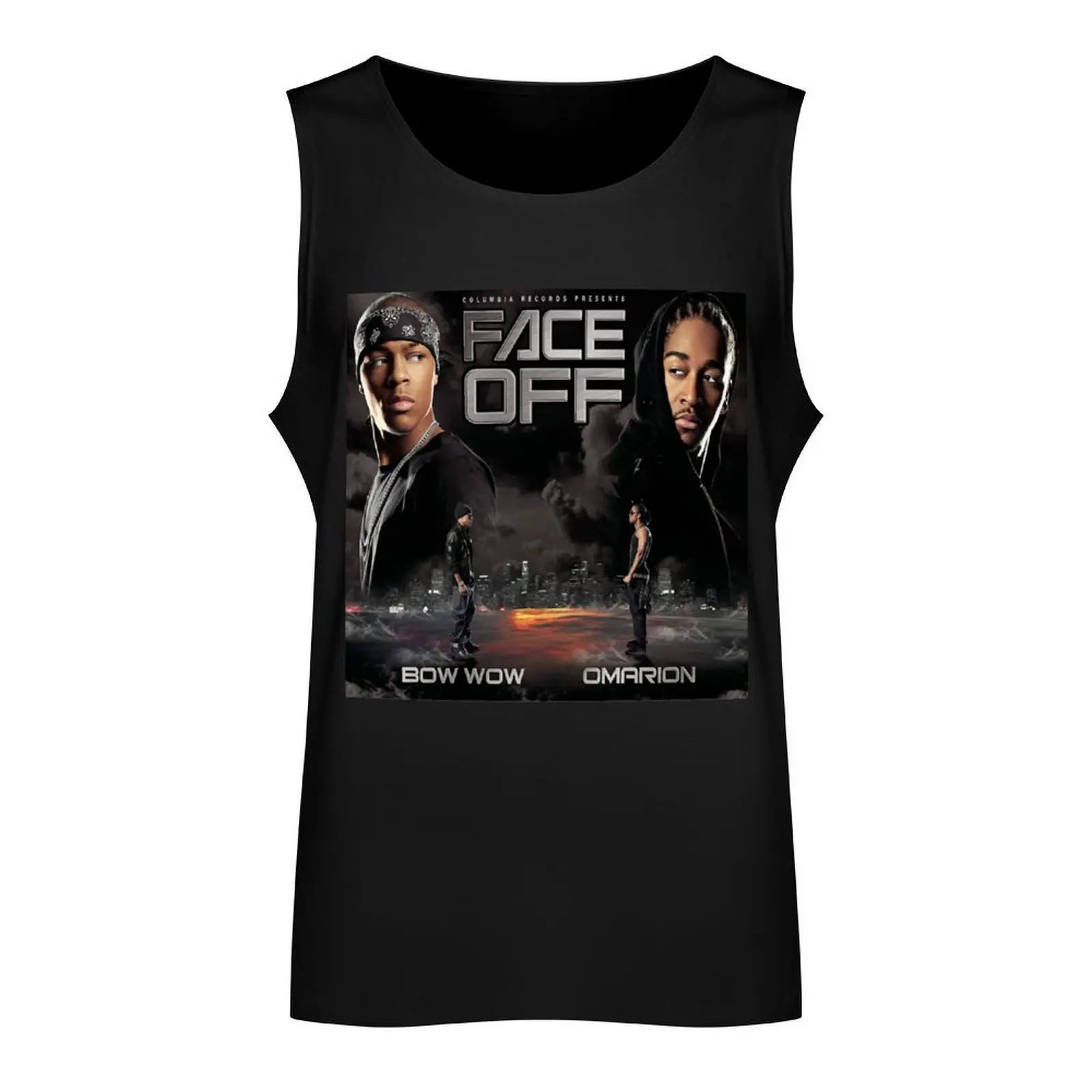 Day Gift Rapper Omarion Face Off Bow Wow Music Christmas Holiday Tank Top sleeveless man shirts cotton t-shirts man Vest