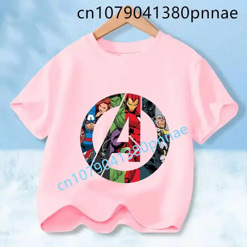 

Fashion Spider Children's Clothing Friends Top Shirt Gifts Deadpool Marvel T-shirt for Kids Summer Short Sleeve Tee Boys Clothes