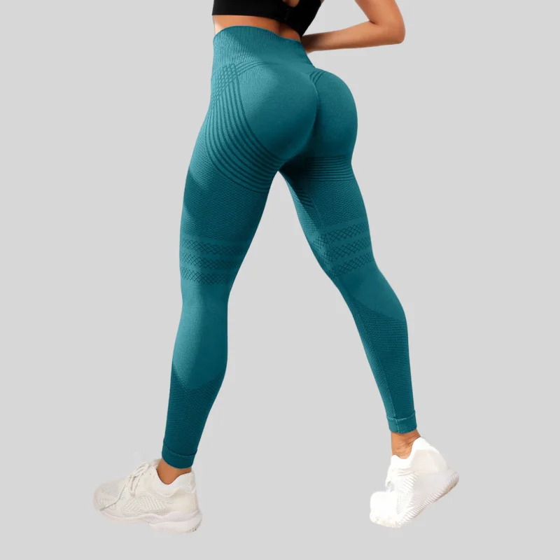 WANAYOU Women Yoga Pants Sports Running Sportswear Stretchy Fitness Leggings Seamless Athletic Gym Compression Tights Pants