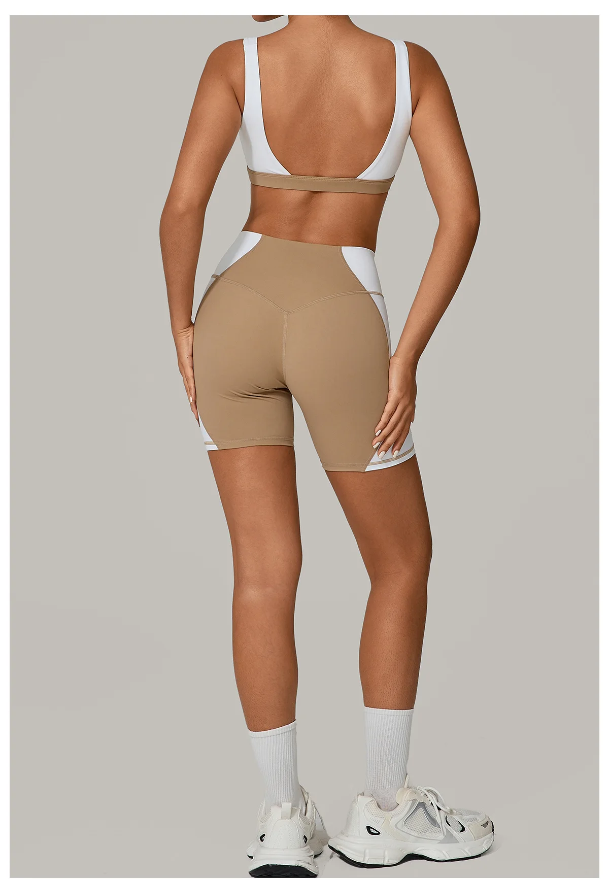 2025 женские новые узкие шорты для фитнеса и танцев, упражнений, узкие шорты для йоги, комплект